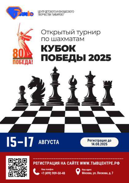 Открытый турнир по шахматам 